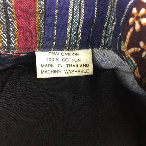 Thai One On Women Patchwork Hoodie Size OS - Picture 6 of 6